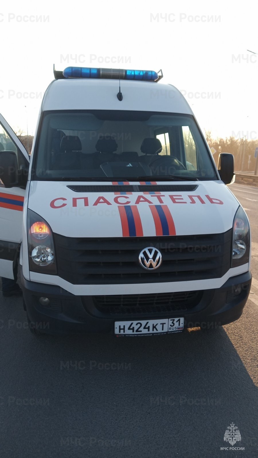 Спасатели МЧС России приняли участие в ликвидации ДТП на автодороге «Севрюково – Разумное»